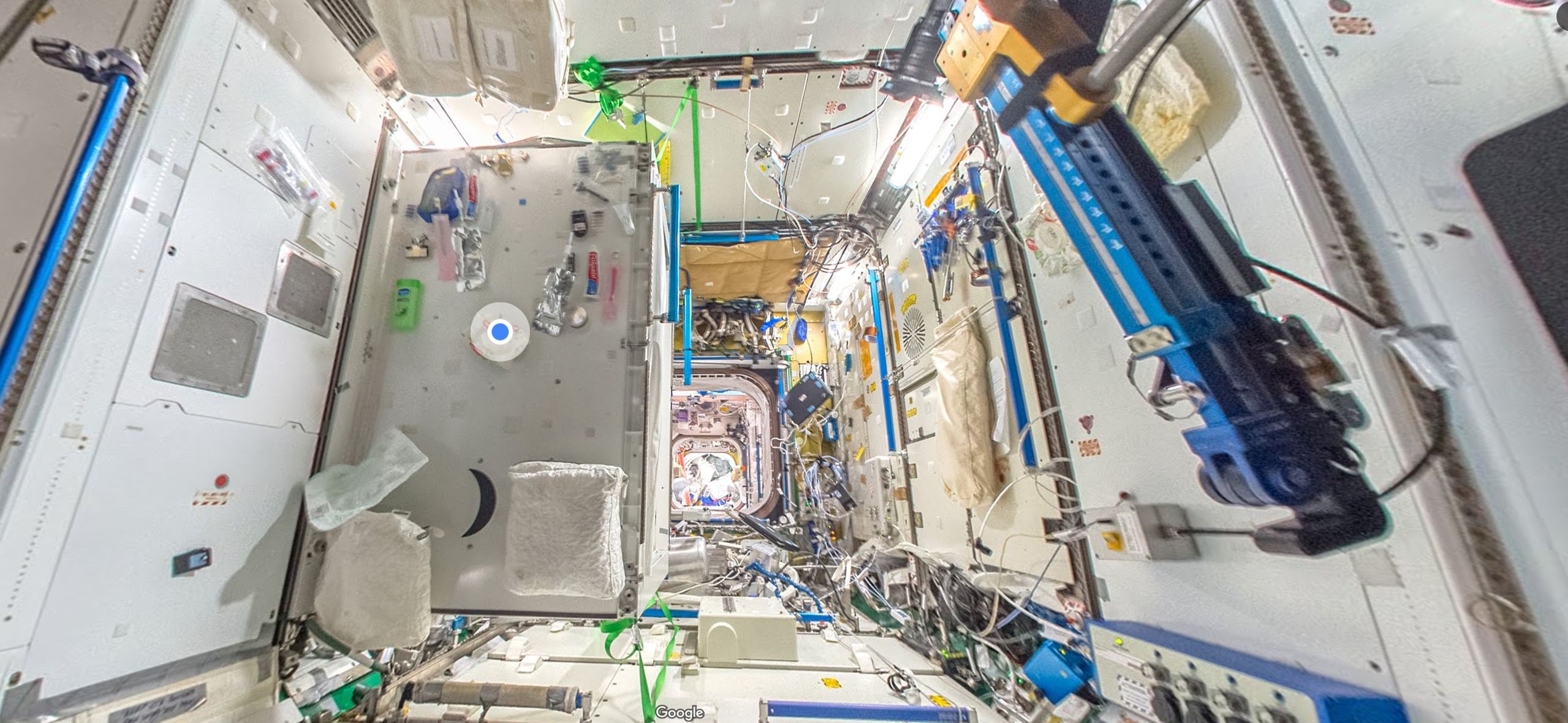 Przykładowe ujęcie z ISS