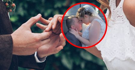 Fotografka pokazała pikantne zdjęcie ślubne. Para mocno zaszalała
