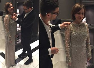 Kulesza mierzy suknię na galę Oscarów! (ZDJĘCIA)