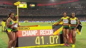 MŚ w Pekinie: Jamajki pobiły rekord mistrzostw świata