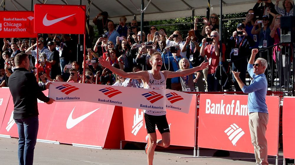 Galen Rupp wygrywa maraton w Chicago