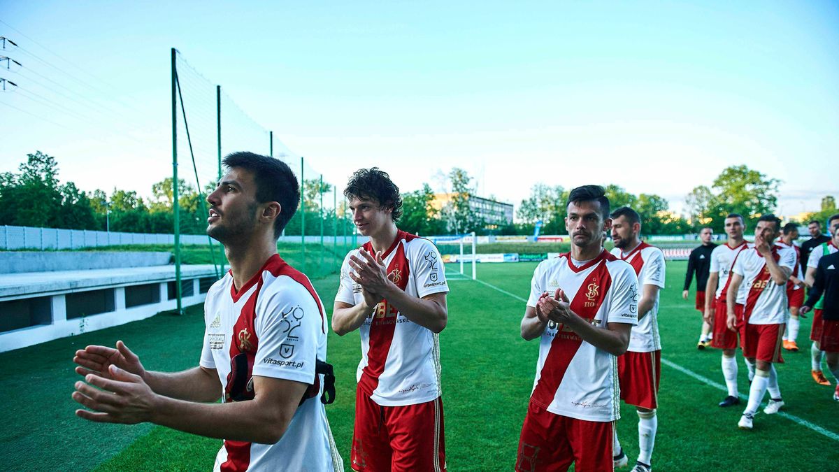 Newspix / Radosław Jóźwiak / Na zdjęciu: piłkarze ŁKS-u Łódź