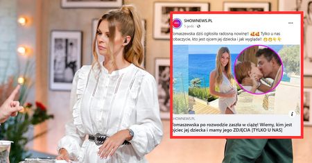 Niedawno się rozwiodła. Kim jest ojciec dziecka Tomaszewskiej?