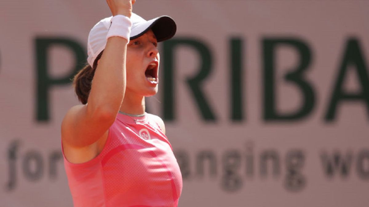 Getty Images / Adam Pretty / Na zdjęciu: Iga Świątek