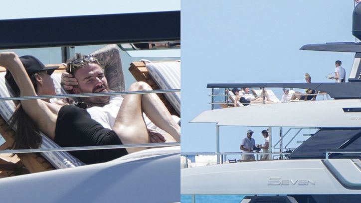 Beckhamowie wypoczywają na jachcie