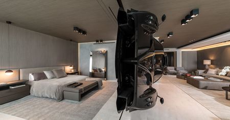 Pagani Zonda R jako ściana. Wyjątkowy apartament w Miami