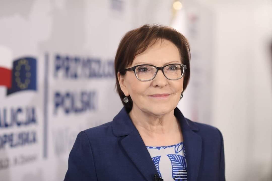 Była premier Ewa Kopacz jest za humanitarnym potraktowaniem uchodźców z Usnarza 