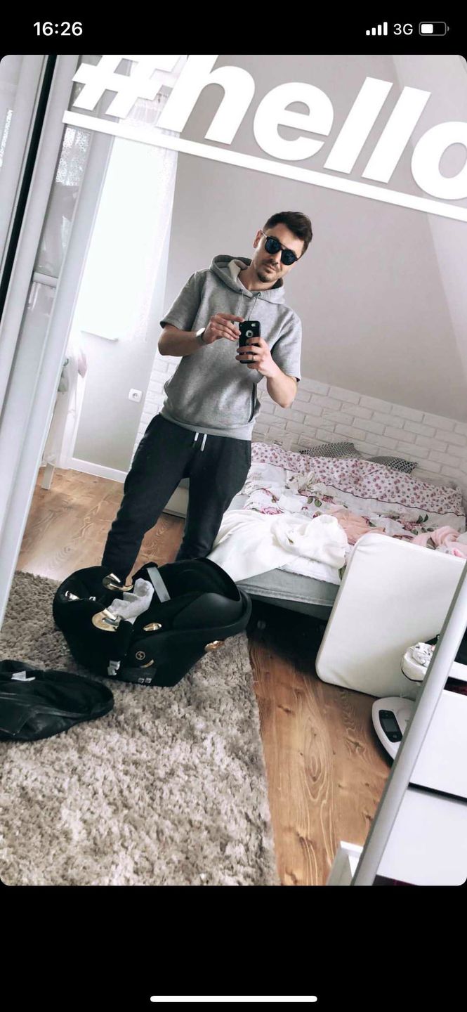 Daniel Martyniuk z córką