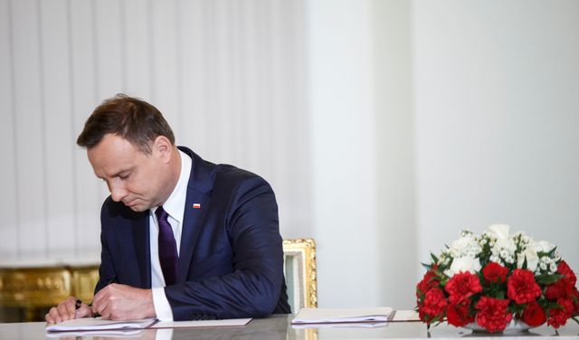 Prezydent Andrzej Duda