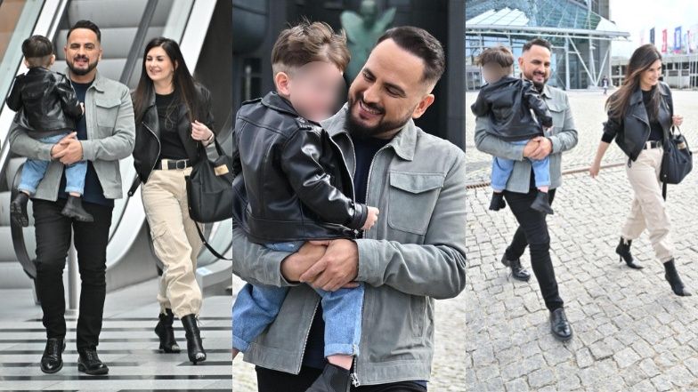 Agustin Egurrola opuszcza studio "PnŚ" z żoną i synem