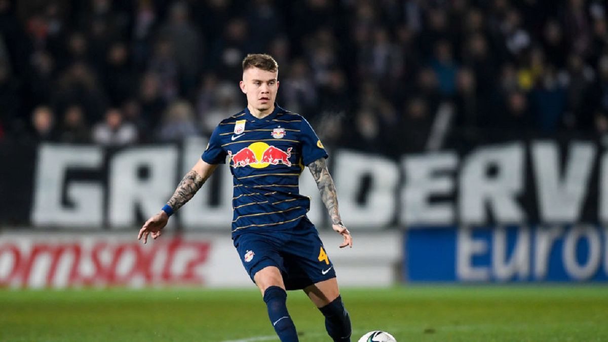 Getty Images / Andreas Schaad - FC Red Bull Salzburg / Na zdjęciu: Kamil Piątkowski
