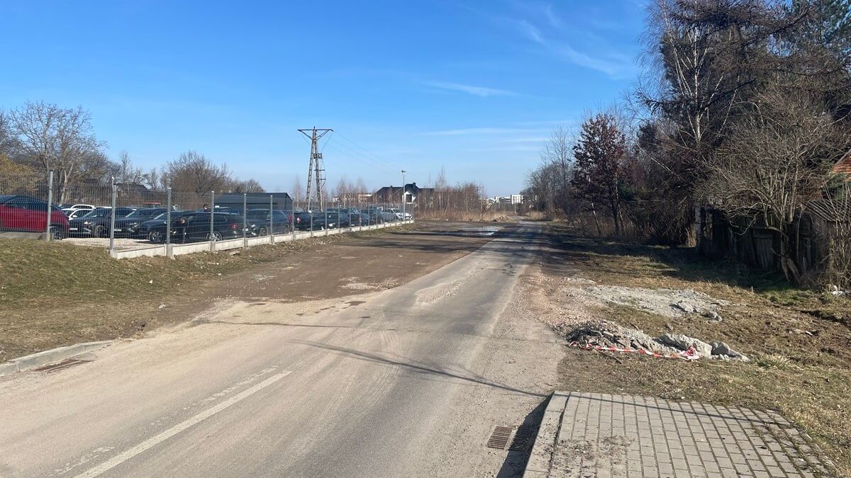 Nowy asfalt na ul. Wróbla