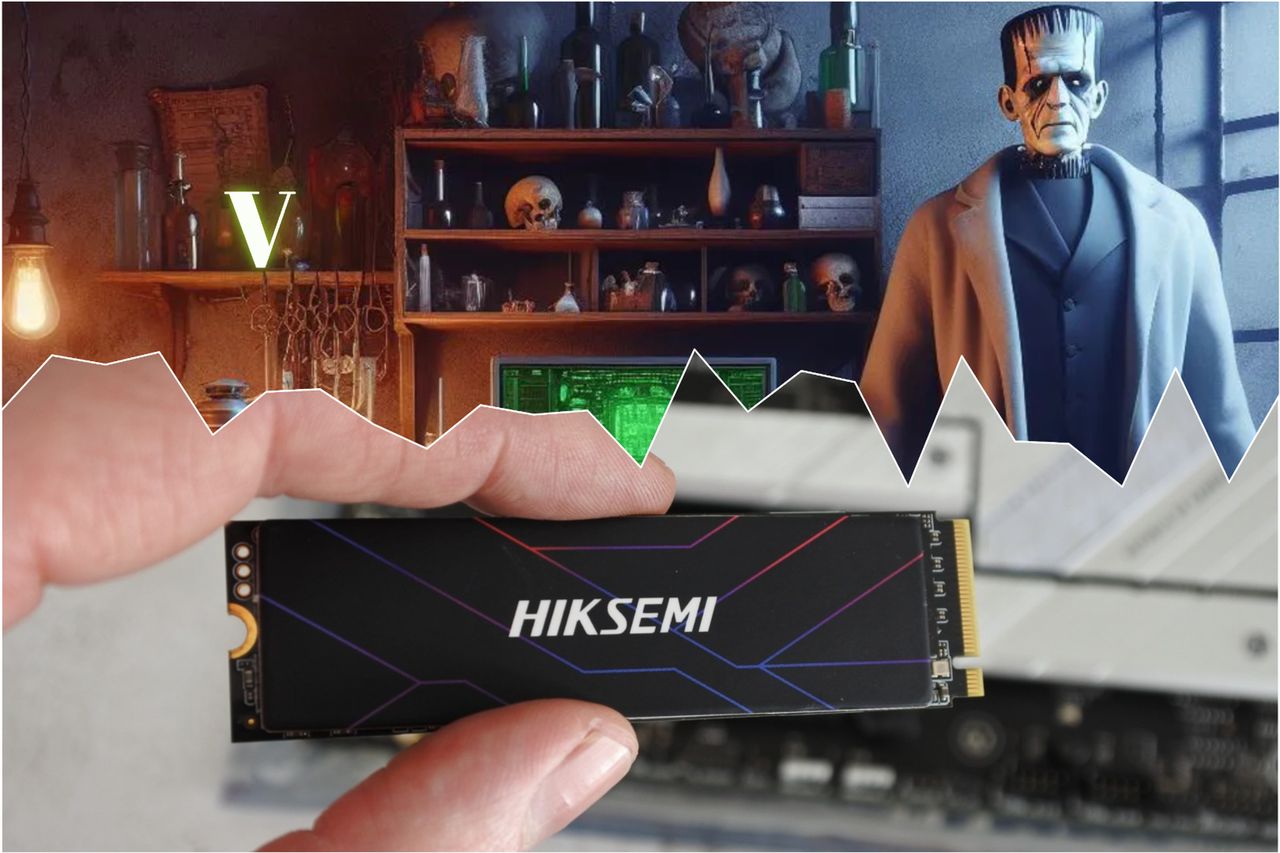 Frankenstein PC: Pamięć NVMe Hiksemi Future 1TB | rozdział V