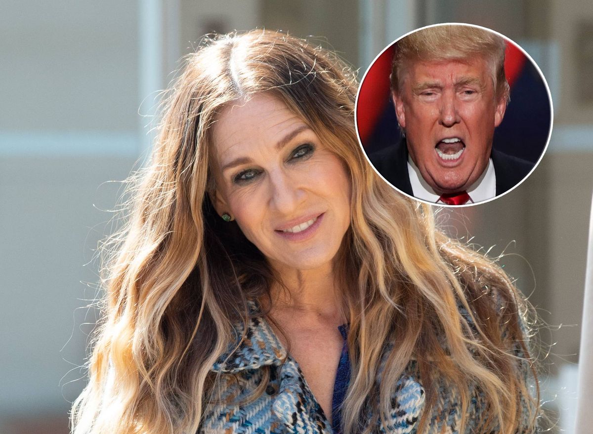 Sarah Jessica Parker skrytykowała protestujących zwolenników Donalda Trumpa.