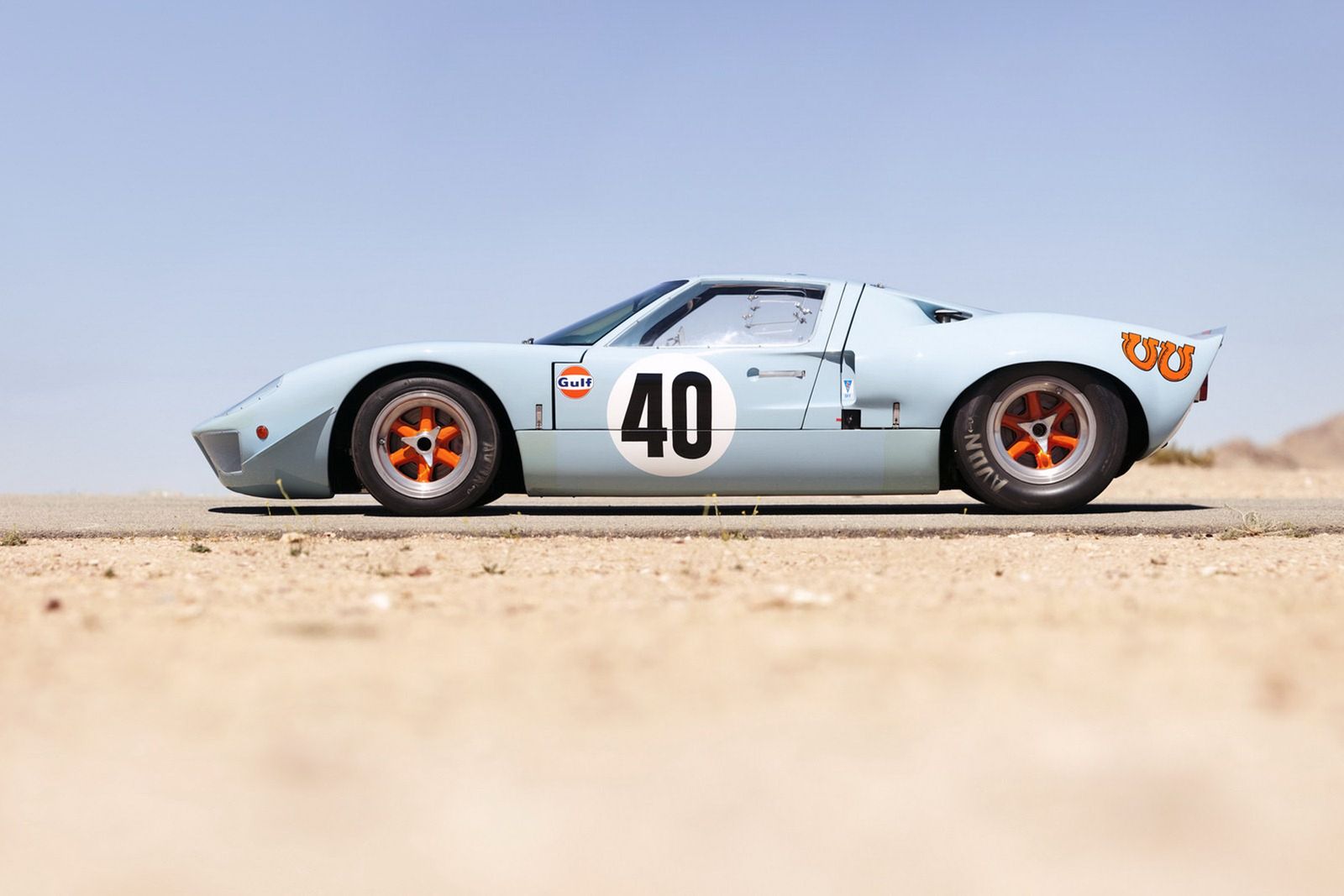 Ford GT40 Gulf/Mirage Lightweight z filmu z McQueenem [galeria] 7