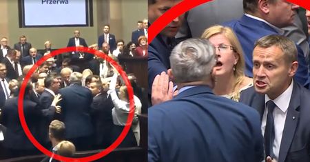 Tomasz Lenz uderzył w Sejmie posła PiS? (WIDEO)
