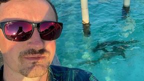 Adam Małysz odpoczywa na Malediwach. Zdjęcie z rekinami zrobiło furorę