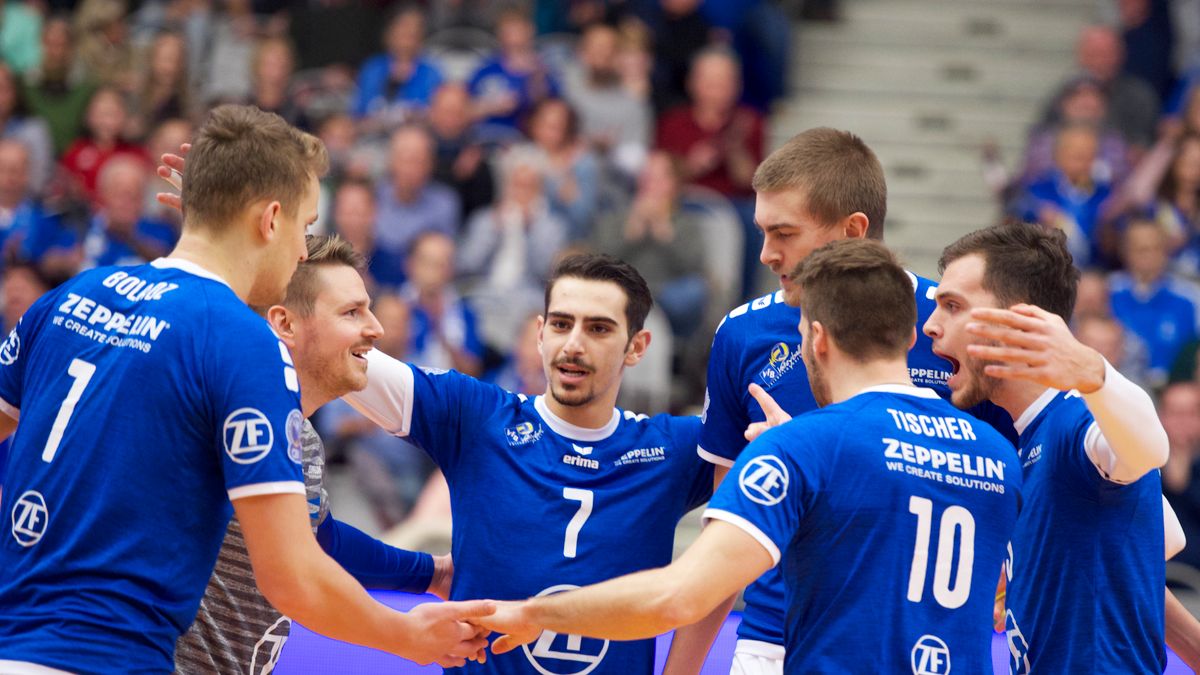 Materiały prasowe / CEV / Na zdjęciu: siatkarze VfB Friedrichshafen