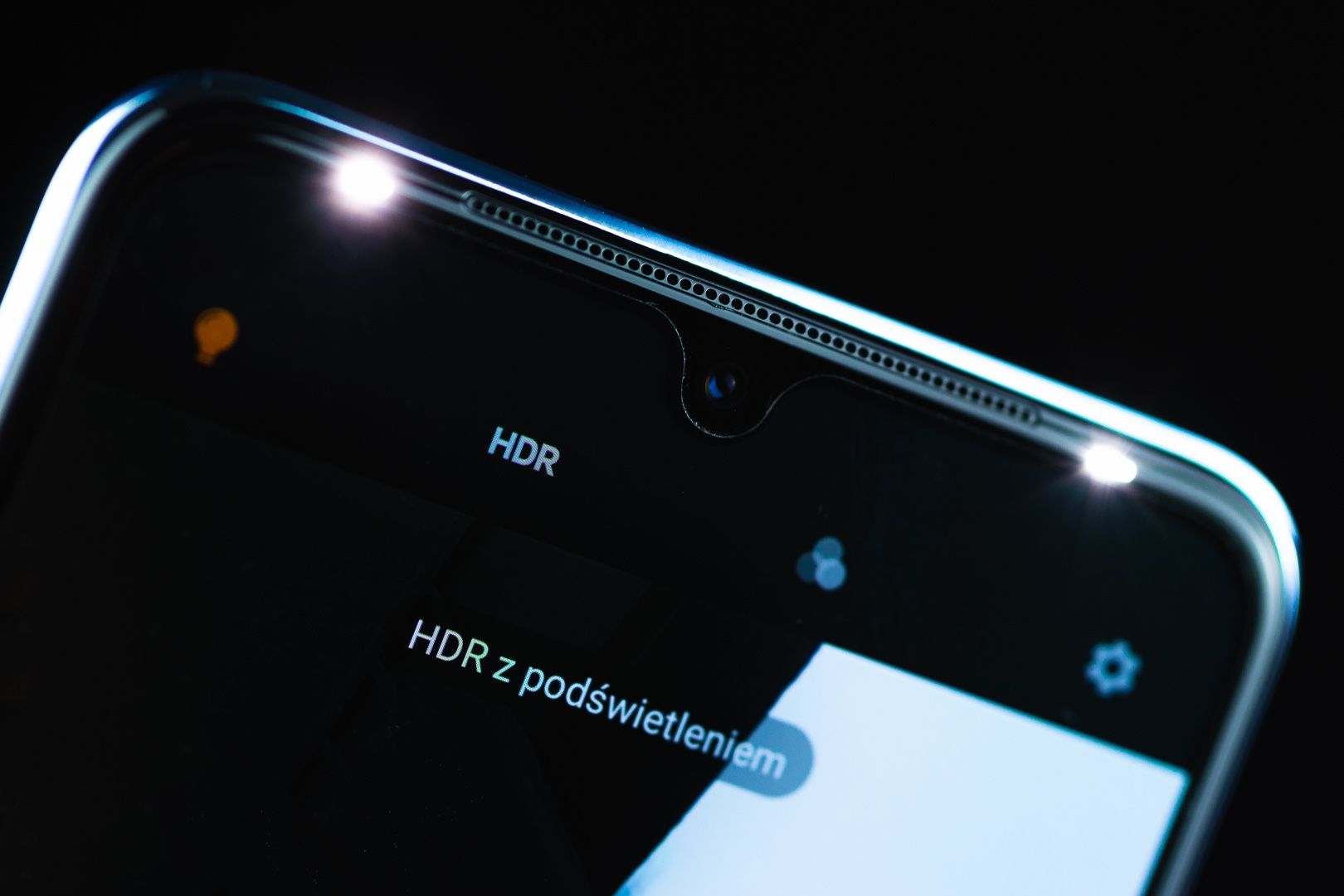 vivo V21 5G przednie ledy