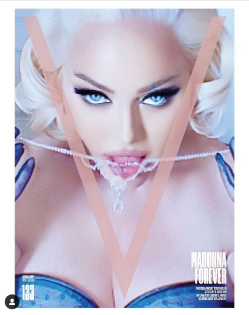 Madonna wypina pośladki w sesji inspirowanej Marylin Monroe