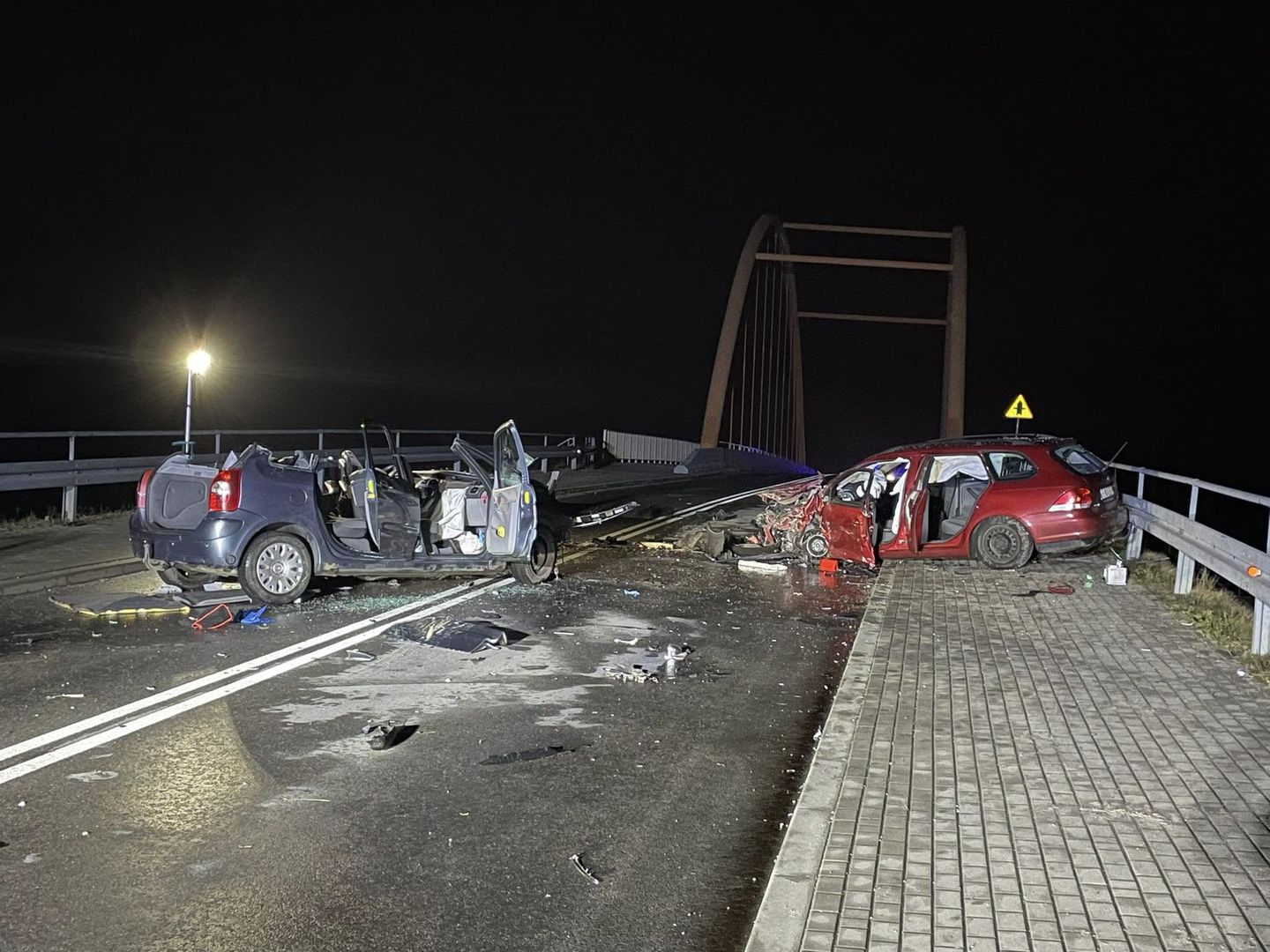 Dzik wszedł na drogę. Oto efekt. Drogowy horror na Podkarpaciu