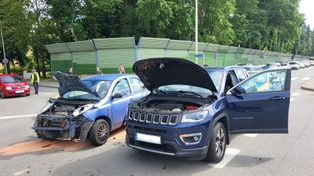 Słupsk: Kolizja na ulicy Koszalińskiej. To już kolejna w tym miejscu