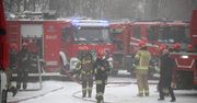 Kraków. Pożar archiwum Urzędu Miasta. Komplikacje w trakcie akcji gaśniczej