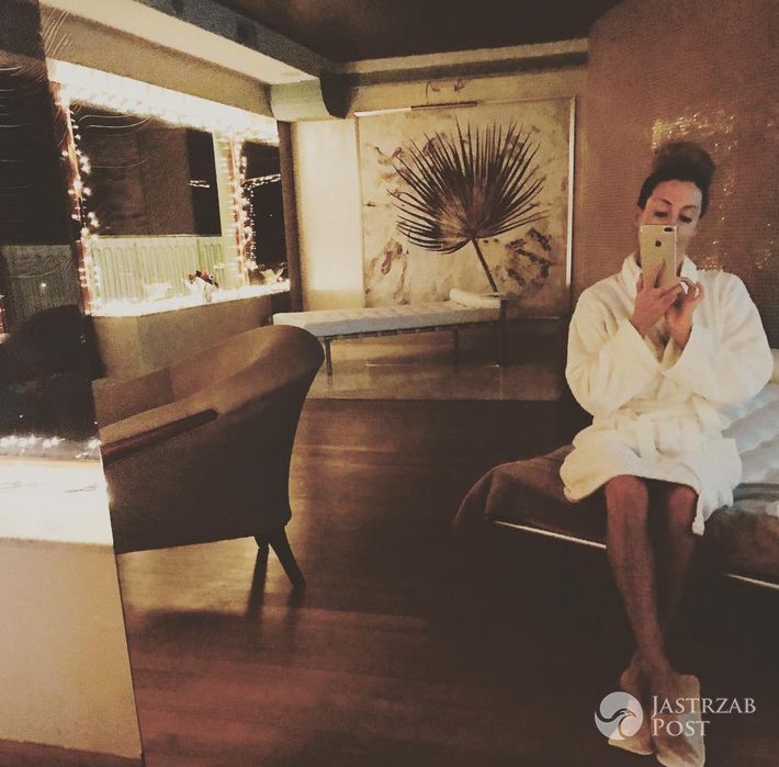 Małgorzata Rozenek relaksuje się w SPA - Instagram