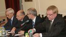 Przedstawiciele poszczególnych partii podczas debaty w siedzibie BCC