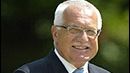 Prezydent Czech Vaclav Klaus