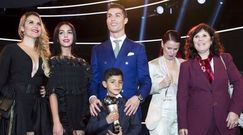 #dziejesiewsporcie: mama, siostry, ukochana. To one towarzyszyły Ronaldo na gali