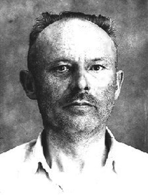 Stefan Żbikowski po aresztowaniu przez NKWD w 1937 r. 