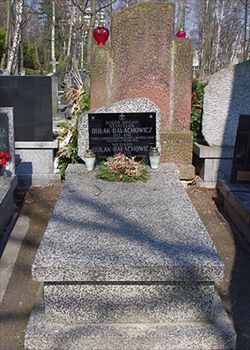 Grób gen. Stanisława Bułak-Bałachowicza na Cmentarzu Wojskowym na Powązkach w Warszawie 