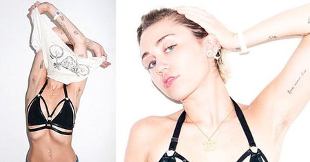 Miley do Richardsona: "Dzięki, że nie wyretuszowałeś moich pach!"