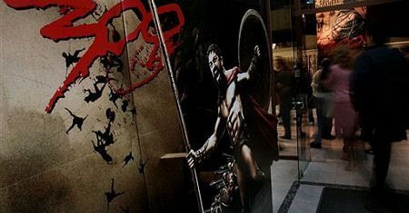 Film o bitwie Spartan pod Termopilami bije rekordy popularności
