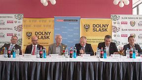 Konferencja przed Tauron Basket Cup 2013 we Wrocławiu