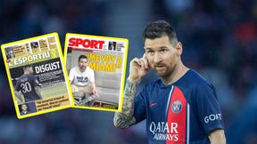 "Niesmak". Hiszpańskie media komentują decyzję Messiego