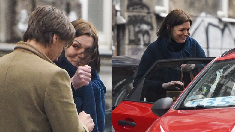 Ilona Felicjańska i Paul Montana na mieście 