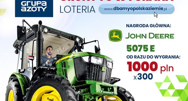 Grupa Azoty z piątą edycją loterii „Dbamy o polską ziemię”