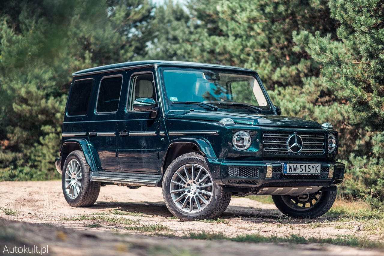 Mercedes-Benz G500 (2018) (fot. Konrad Skura)