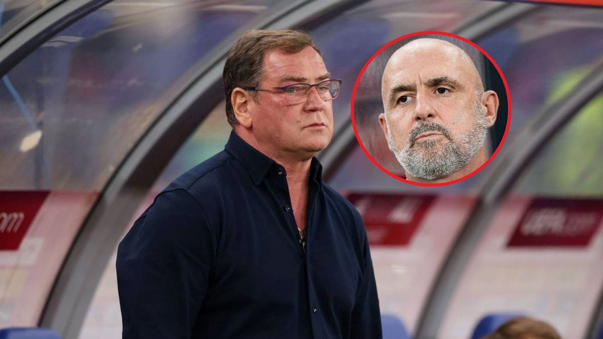 PAP / Jarek Praszkiewicz/ Marcin Golba/NurPhoto via Getty Images / Na dużym zdjęciu Jan Urban, na małym Michał Probierz