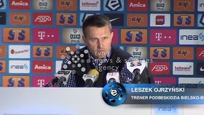 Leszek Ojrzyński: W końcu u piłkarzy widać było wiarę w siebie. Nie przestraszyli się Lecha