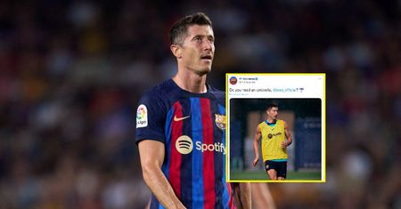 To hit sieci! Tak Barcelona żartuje z Lewandowskiego