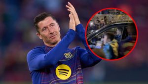 Ten obrazki mówią wszystko. Kibice Barcelony czekali na Lewandowskiego
