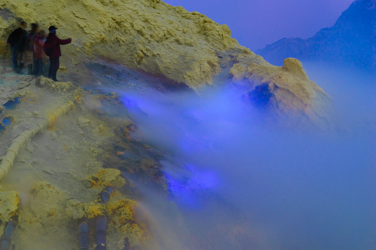 Wulkan Kawah Ijen, zdjęcie ilustracyjne