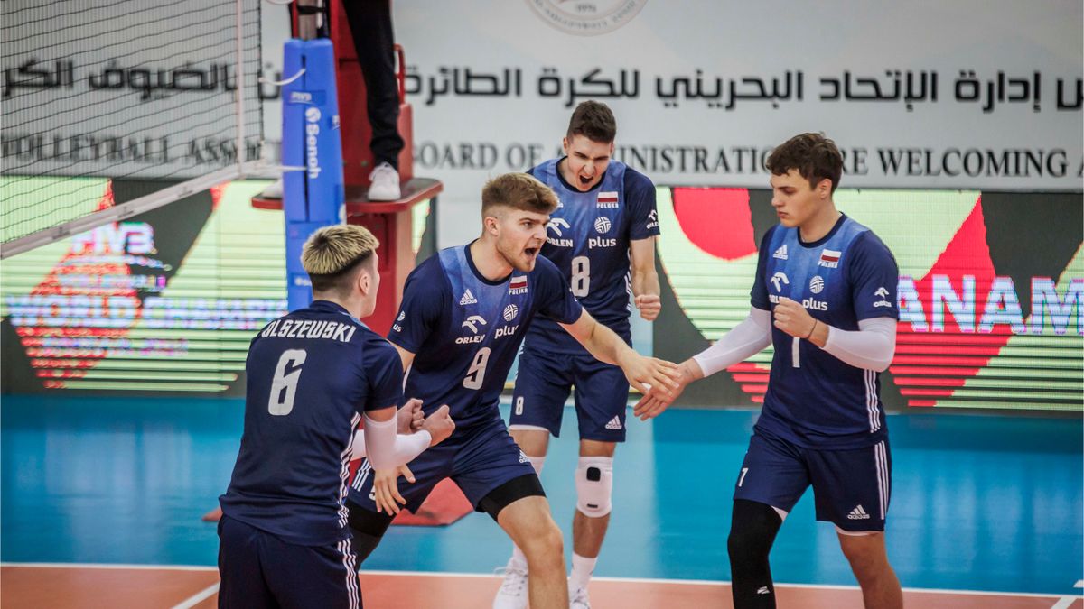 Materiały prasowe / FIVB / Na zdjęciu: Reprezentacja Polski U21