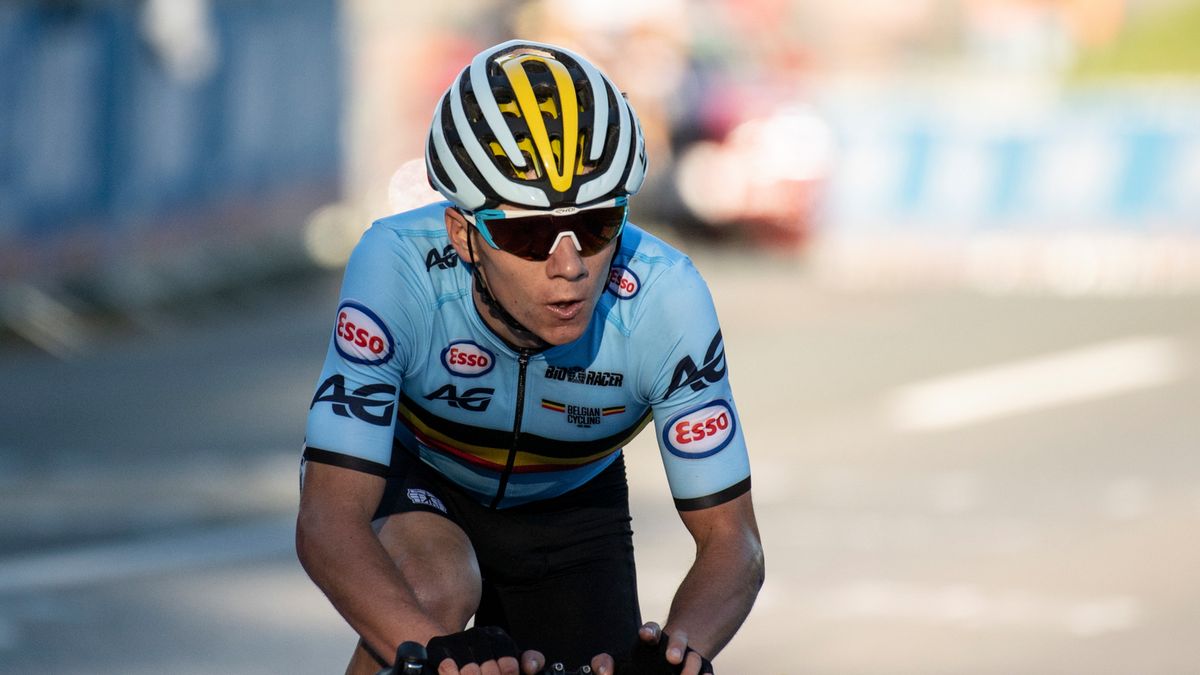 PAP/EPA / CHRISTIAN BRUNA  / Na zdjęciu: Remco Evenepoel