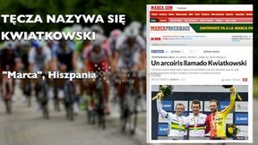 "Marca", "L'Equipe" - światowe media zachwycają się Kwiatkowskim