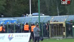 II liga. Zadyma na trybunach po meczu GKS Katowice - Elana Toruń