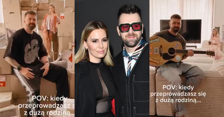 Agnieszka i Grzegorz Hyży przeprowadzili się! Prezenterka pokazała salon w nowym domu